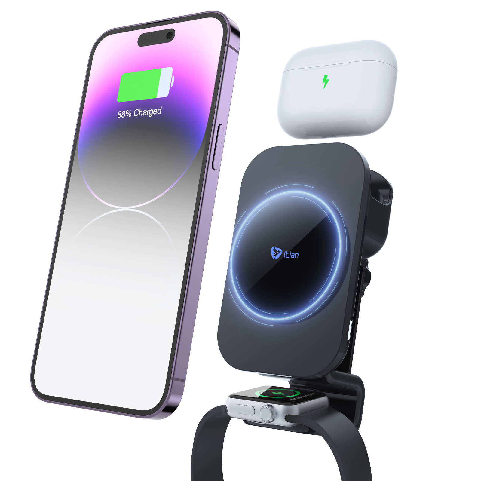 Magnetic Wireless Car Charger